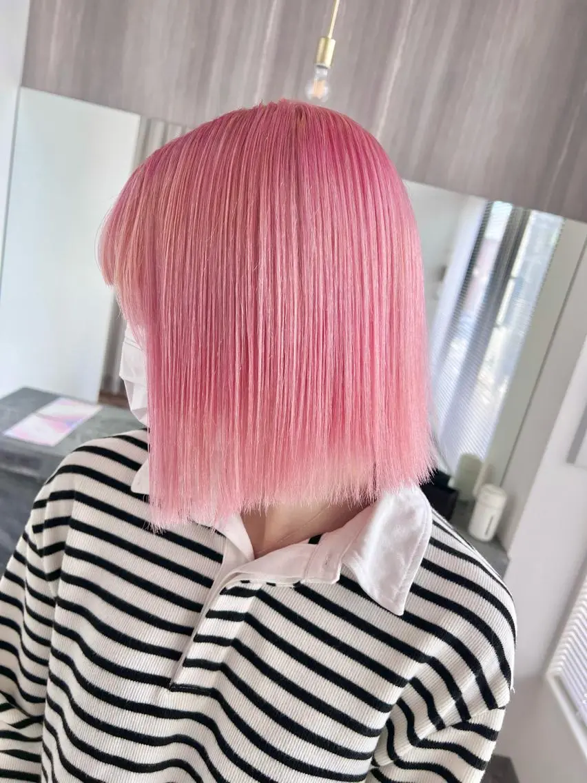 人気No.2✨シルクブリーチ✨+オリジナルトリートメント✨縮毛矯正毛にブリーチをする方はこちら☆ダメージ最小限✨の写真