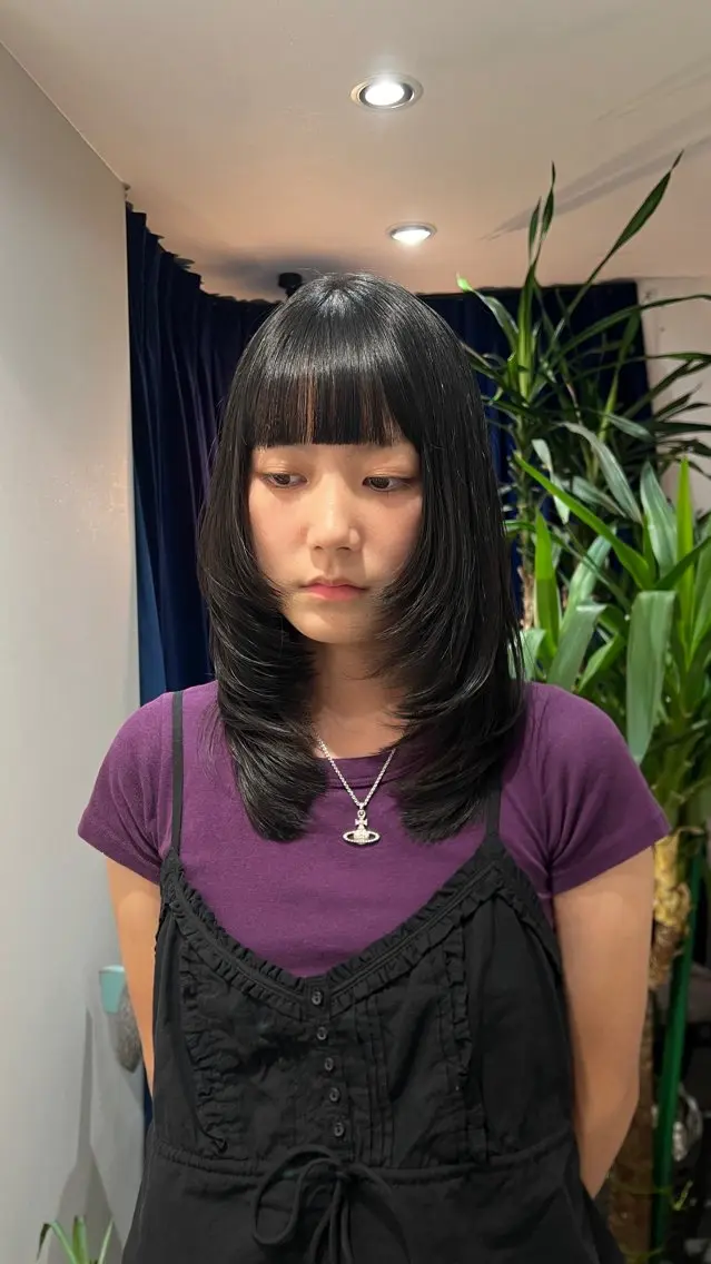 セミロング ☆ HARUKA ☆のヘアスタイル