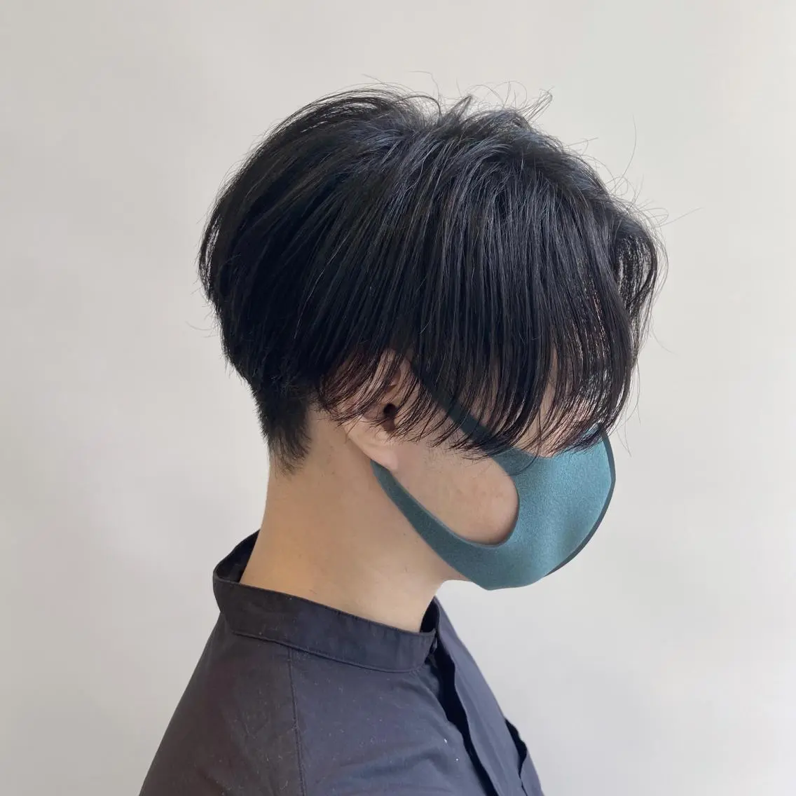 メンズ センターパート メンズ縮毛矯正 ♠️店長下平隼人のヘアスタイル