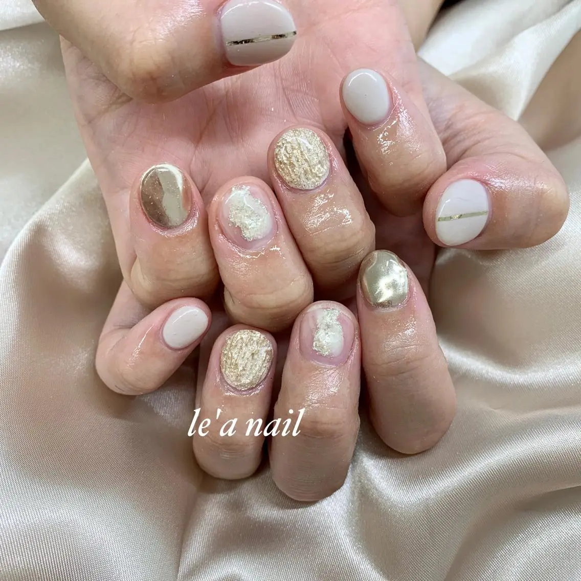 ネイル ニュアンスネイル new me"のネイルデザイン