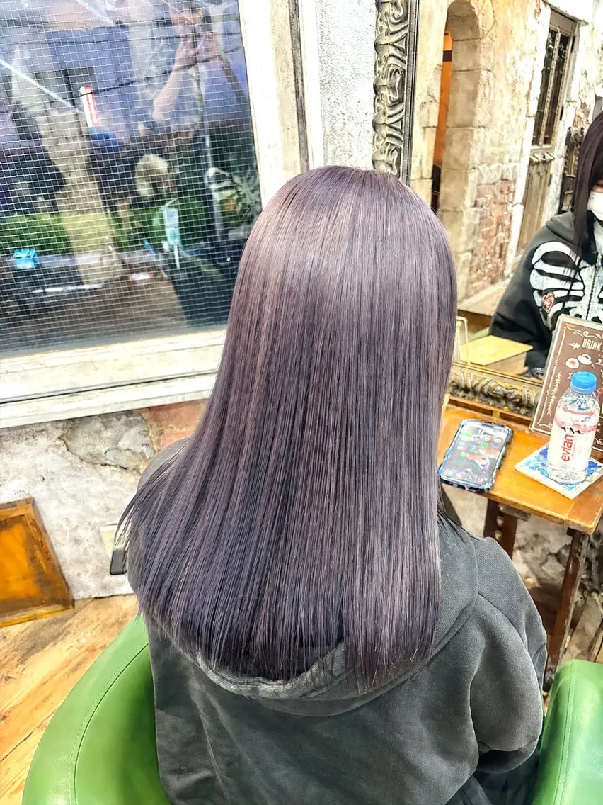セミロング カット ヘアカラー トリートメント 森田 恋々菜のヘアスタイル