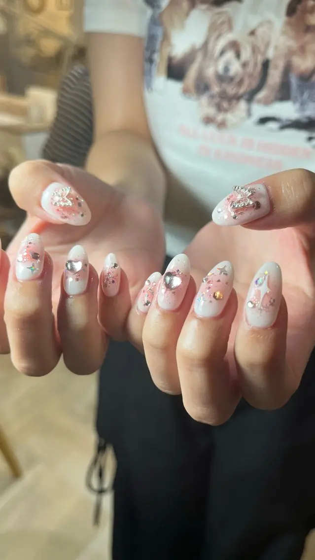 ネイル チークネイル 韓国ネイル ハンドネイル MARU NAIL mizukiのその他イメージ