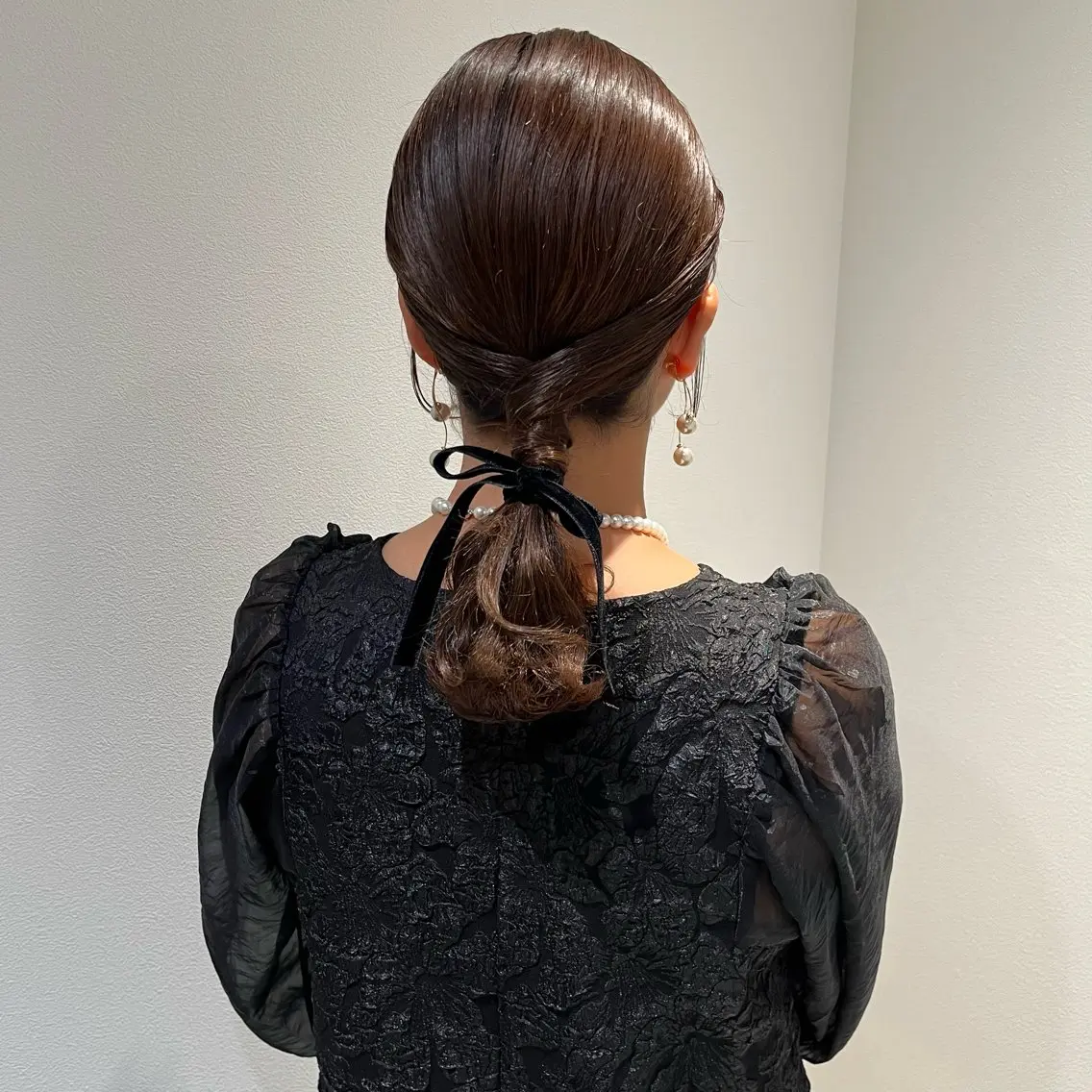 セミロング ヘアアレンジ 🫧tomoka 透明感カラー🫧のヘアスタイル