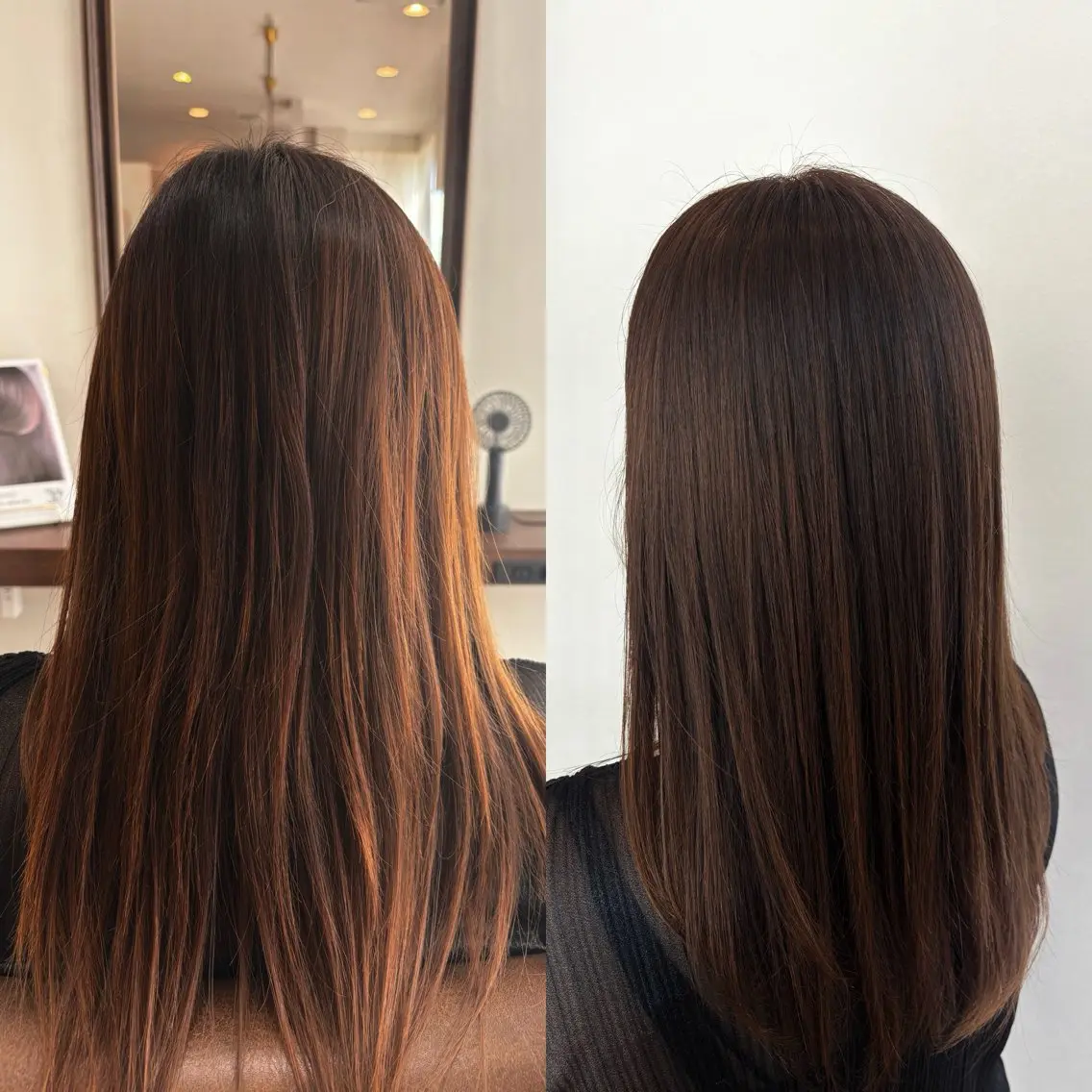 カラー 小村 悠花のヘアスタイル