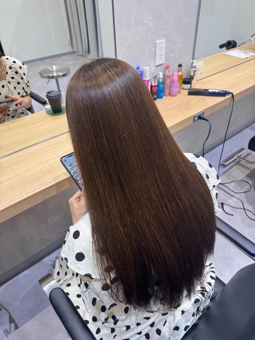 ロング カラー 縮毛矯正/メンズ カット栄 伊藤 翔哉のヘアスタイル