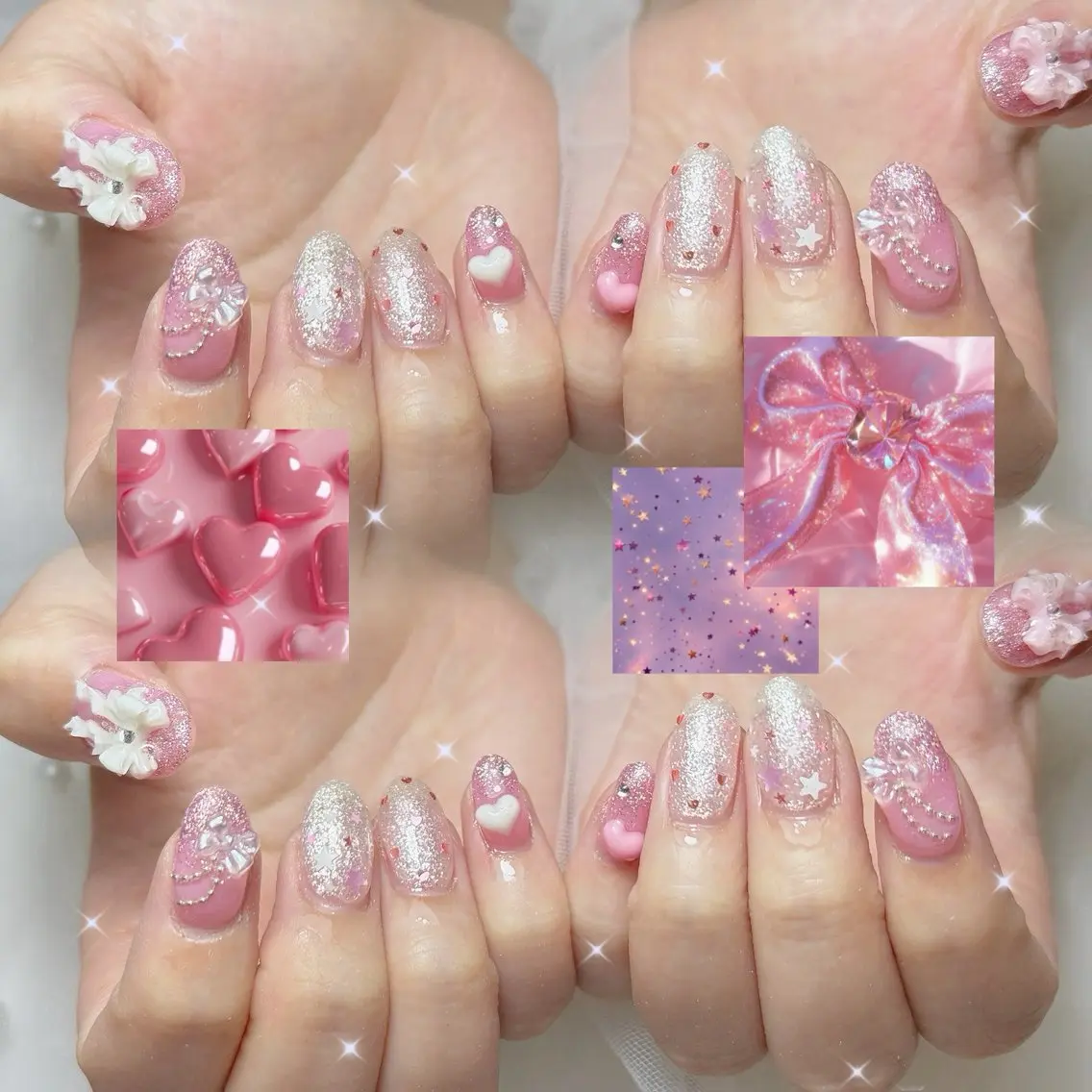 ネイル ハンドネイル ハンドケア 🎀 アネラ しま  🎀のネイルデザイン
