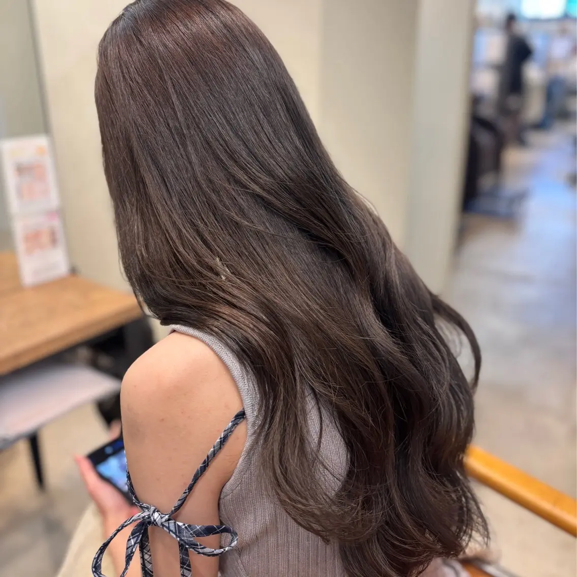 【紹介限定】カット+カラー+2%トステアTR+Aujuaシステムトリートメント 11,000~ 🌷🌸サイズ別途料金有の写真