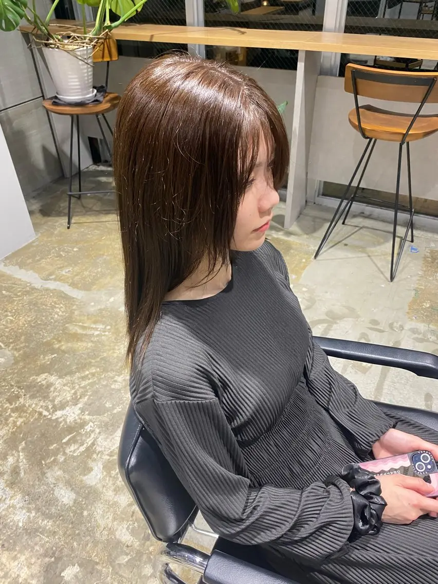 レディース縮毛矯正の写真