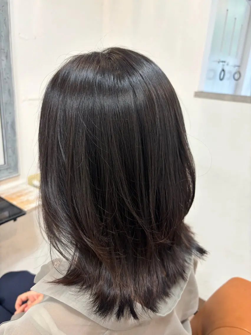 ミディアム カットモデル急募! 竹俣 千夏のヘアスタイル