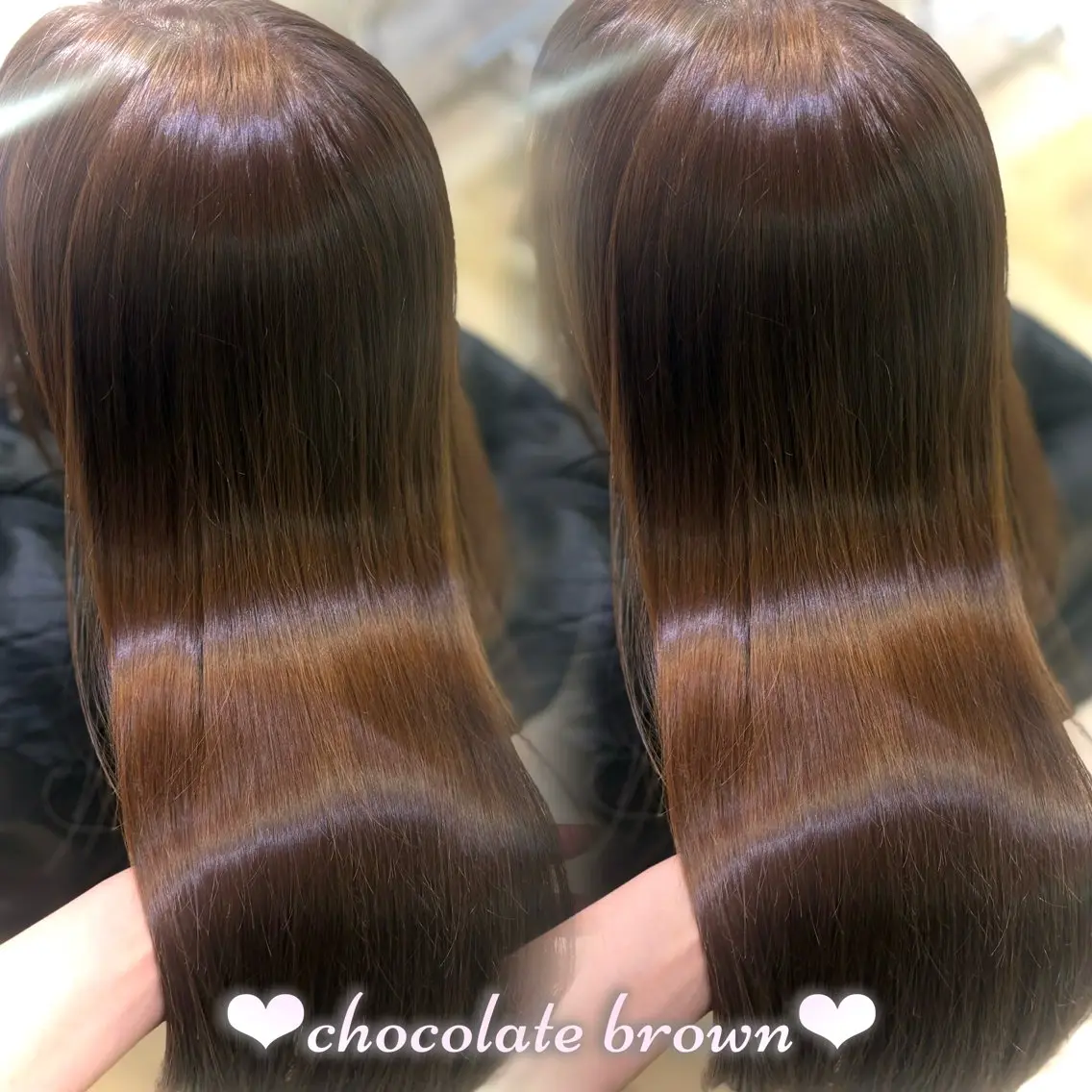 ロング カラー ブリーチ ブリーチなしカラー カット ヘアカラー トリートメント 新宿/艶カラー 🎀韓国ヘアKANAのヘアスタイル