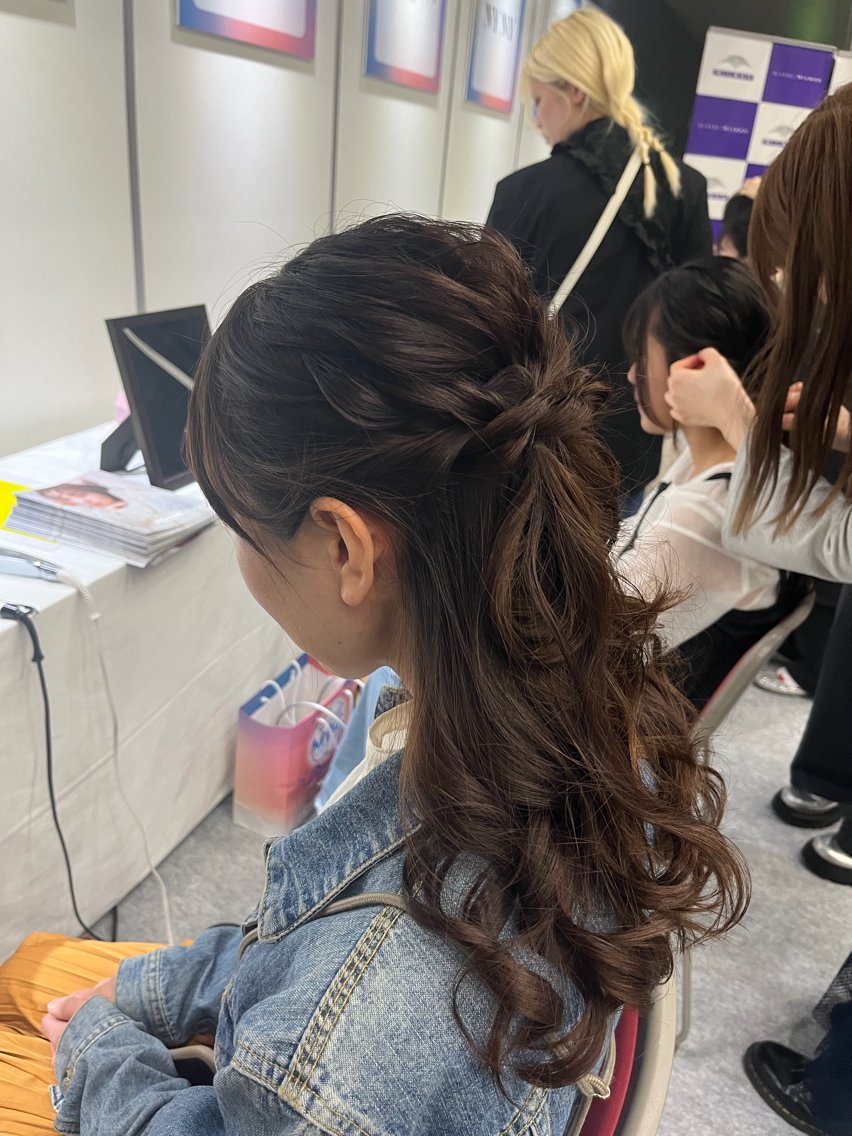 【ヘアセット30分枠】🫧おまかせヘアアレンジの写真