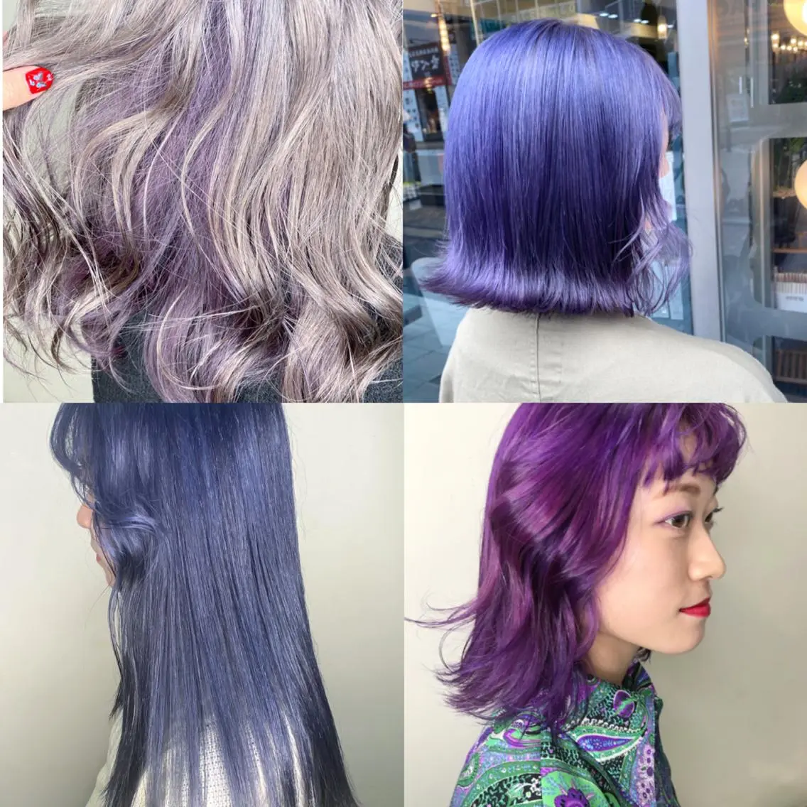 ミディアム カラー パーマ ヘアアレンジ メンズ ネイル マツエク・マツパ mana 暖色カラーカットのヘアスタイル
