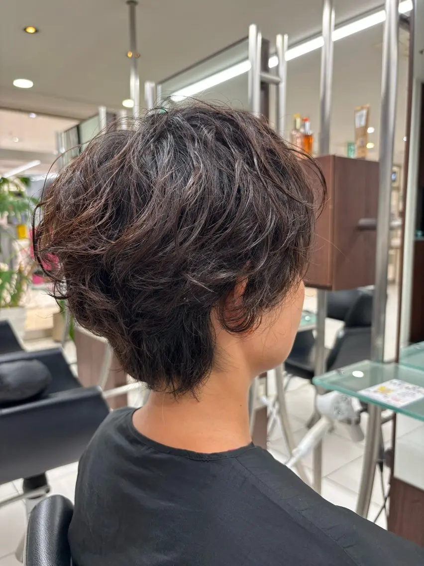 ショート ショートヘア TONI&GUY速寿 勇希のヘアスタイル