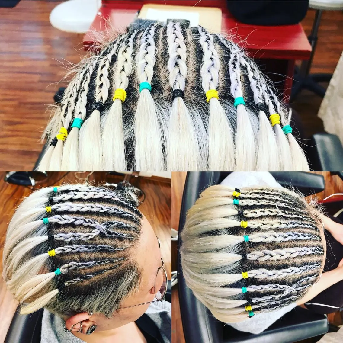✨コーンロウ✨ 本田さゃかのヘアスタイル