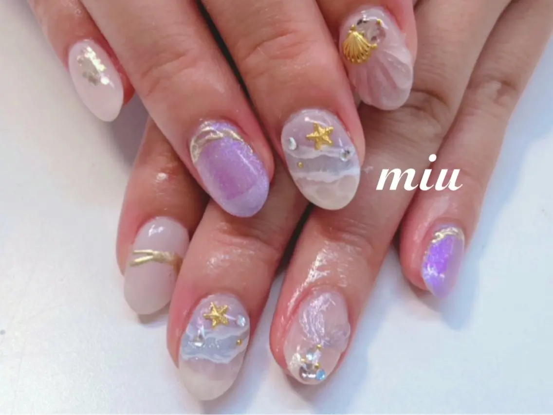 ネイル ハンドネイル miu nail 🐾mihoのネイルデザイン