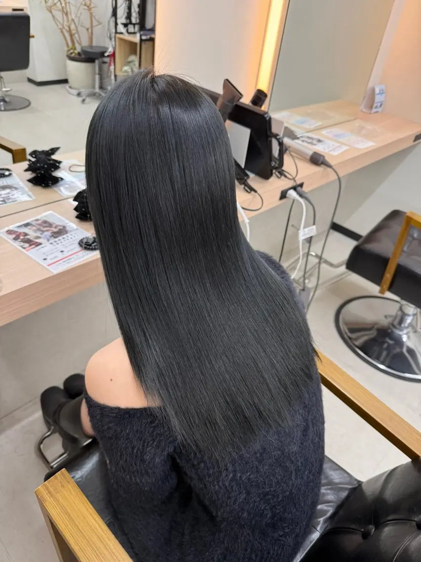 2回目以降クーポン！艶髪カラー＋超音波トリートメントの写真