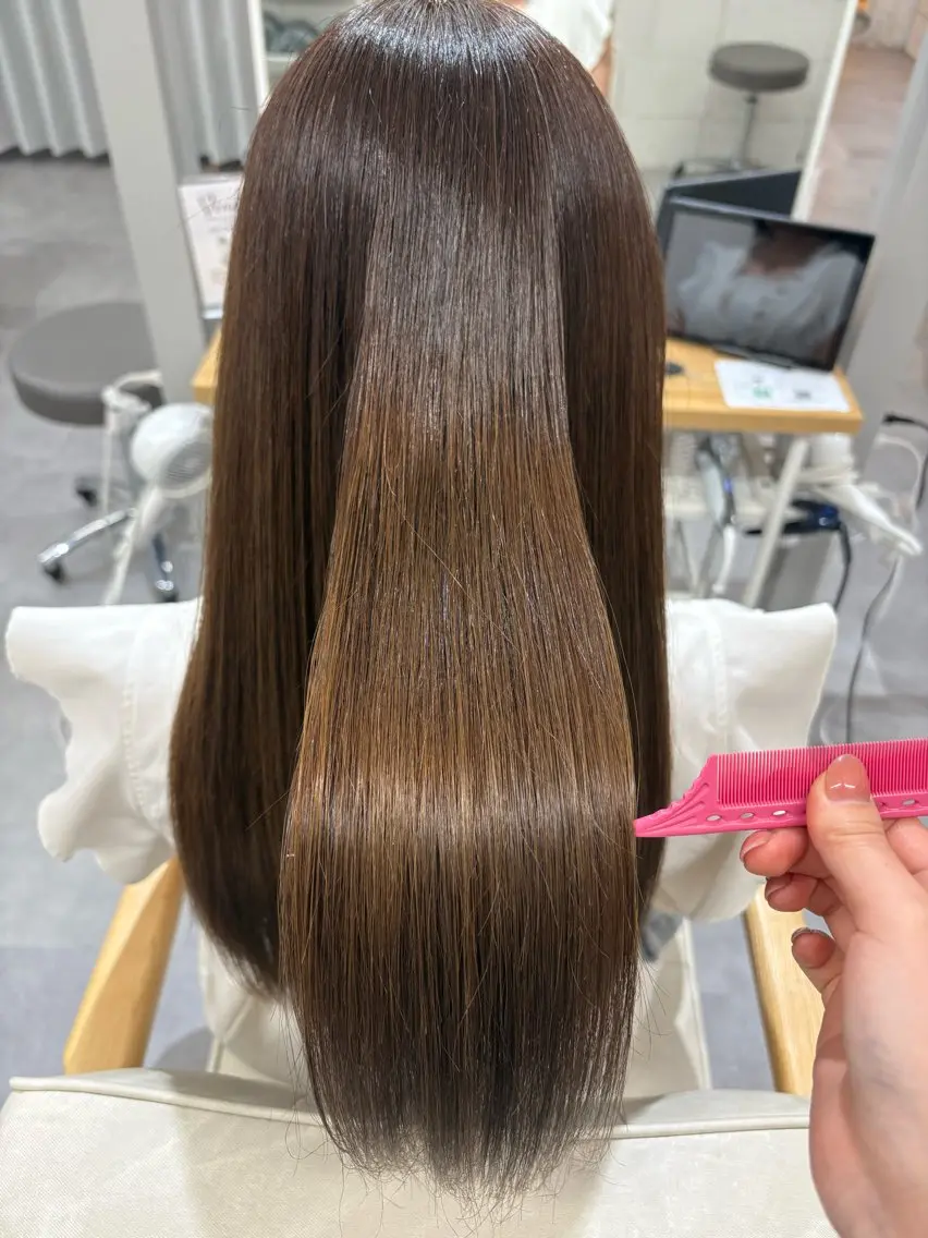 ロング トリートメント カット ヘアカラー トリートメント ヘッドスパ 骨格、カラー診断士 ✂️淡中円花のヘアスタイル