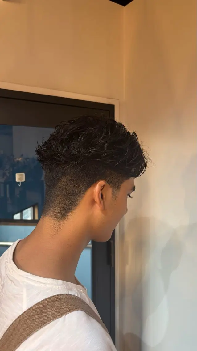 ショート メンズ ツイスパ特化 石川 歳也のヘアスタイル