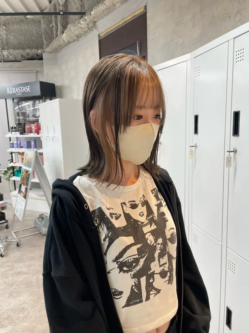 ミディアム カラー ヘアカラー limit🦄店長 髪質改善KOUHEIのヘアスタイル