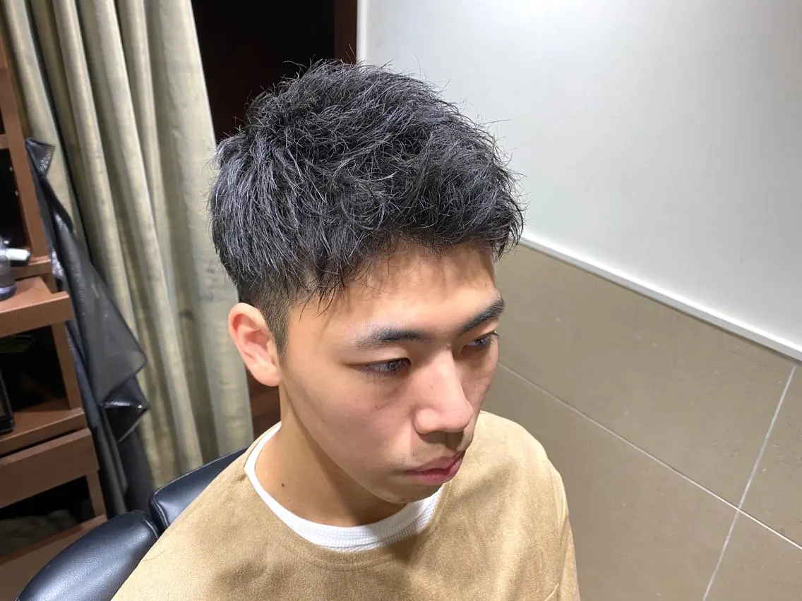 ショート メンズ 林田 龍明のヘアスタイル