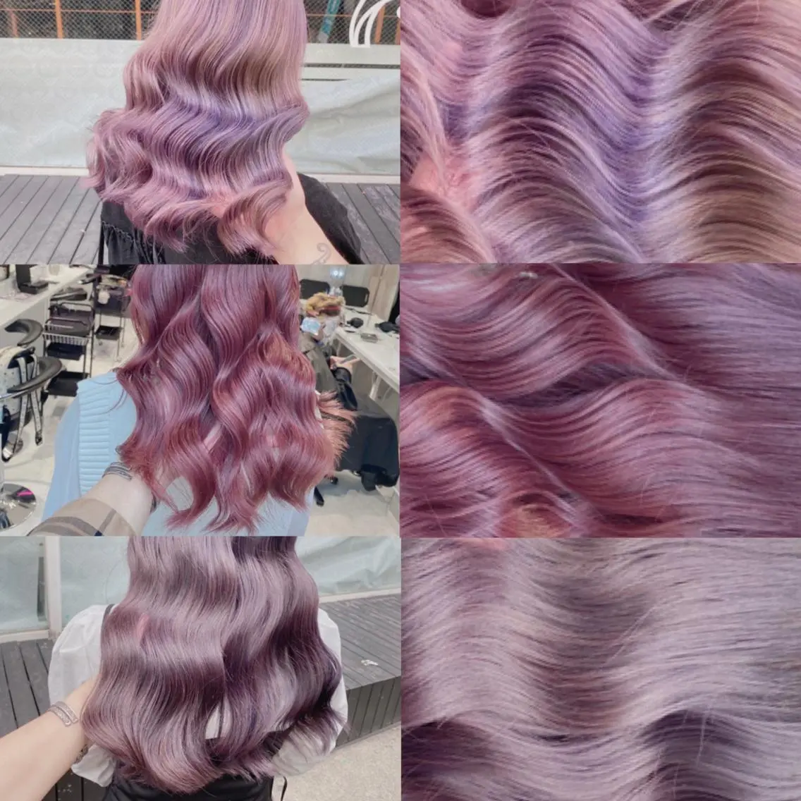 ロング カラー ヘアアレンジ ヘアカラー トリートメント 🐚🧸 MAKI 🧸🐚のヘアスタイル