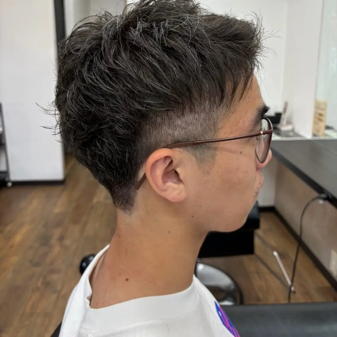 ショート メンズ monde 西田店のヘアスタイル