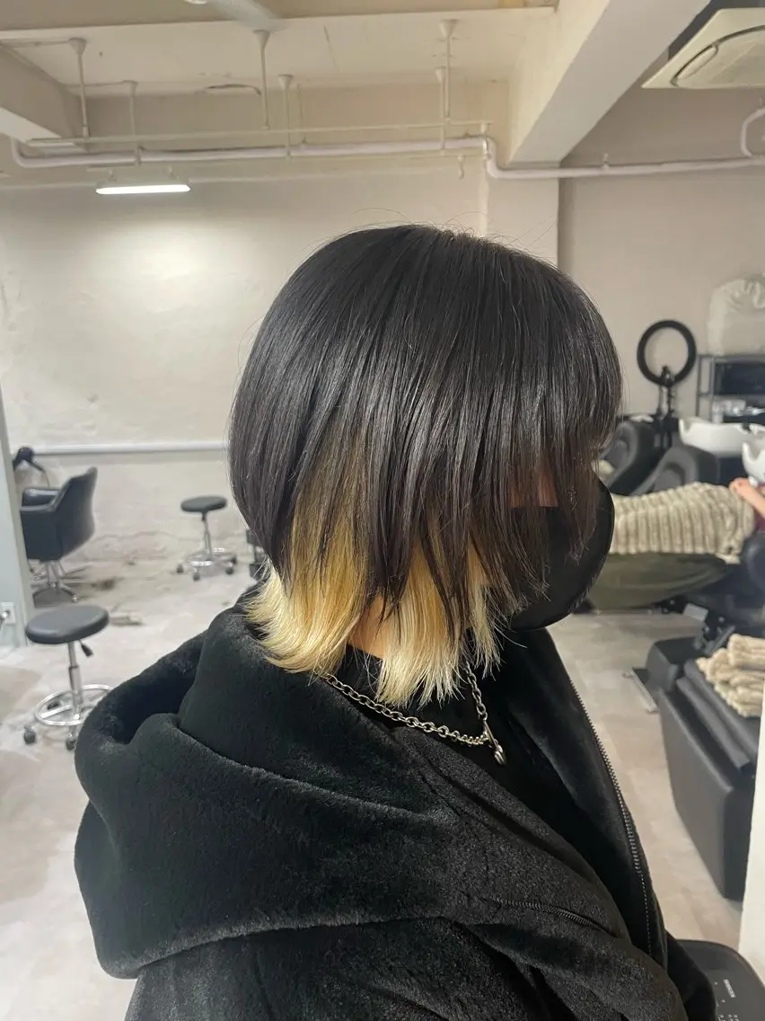 ショート カット tokute 中野真咲🐺のヘアスタイル