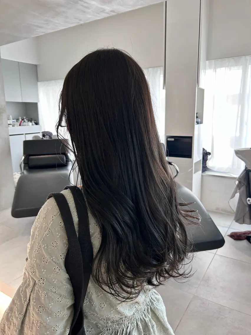 ロング カラー 🪞透け感&韓国ヘア 🪞honokaのヘアスタイル