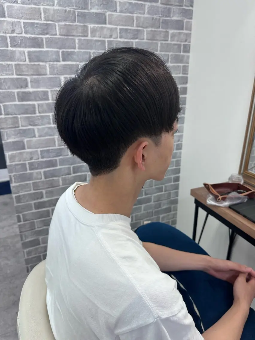 メンズ メンズパーマ カット Noyヨシモト ヒロトのヘアスタイル