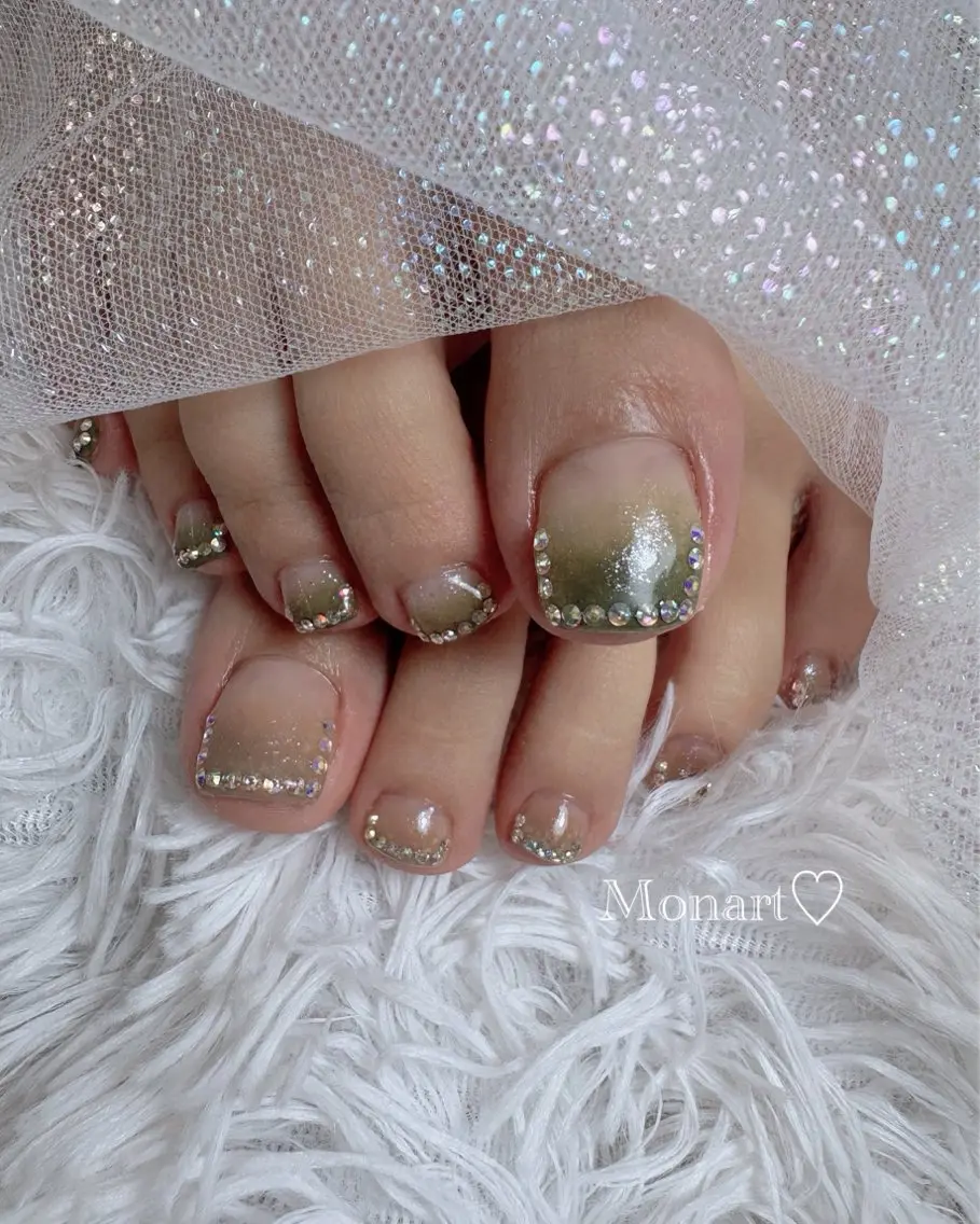 ネイル フットネイル フットネイル Monart♡ あいりのネイルデザイン