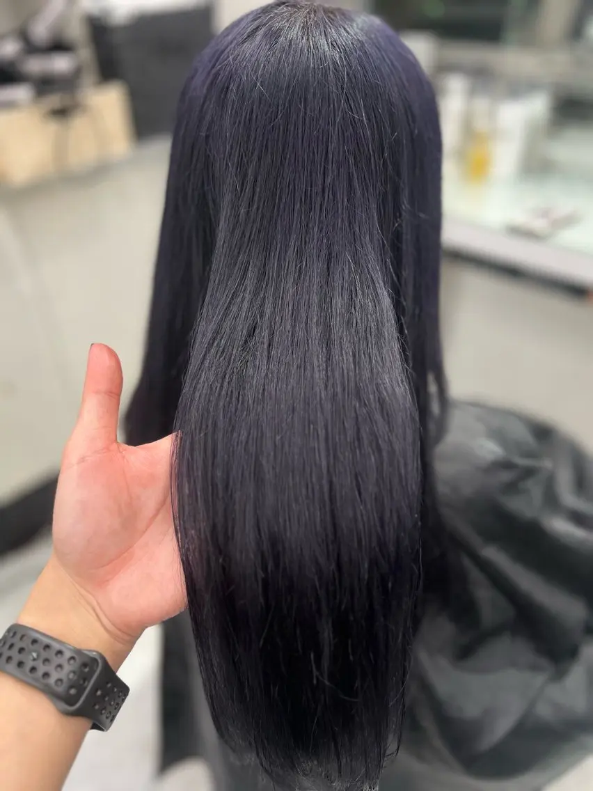 カラー ヘアカラー トリートメント ブリーチなし透明感 💗RYOTAのヘアスタイル