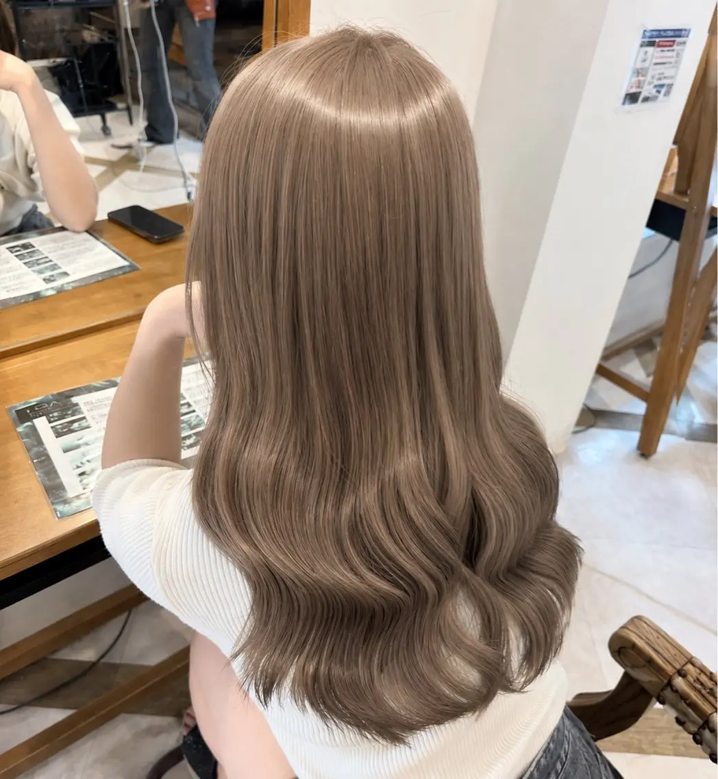🤍人気No.2 垢抜けブリーチonカラー✨※詳細を必ずご覧ください！の写真