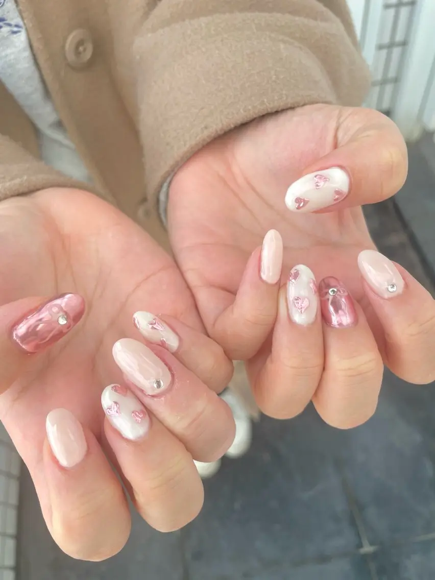 ネイル ハンドネイル Nail ヌシん家 AKANEのネイルデザイン