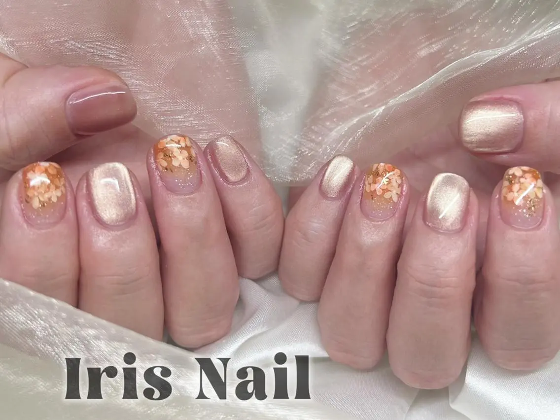 ネイル ハンドネイル ハンドケア 🍒IRIS Nail🌸のネイルデザイン