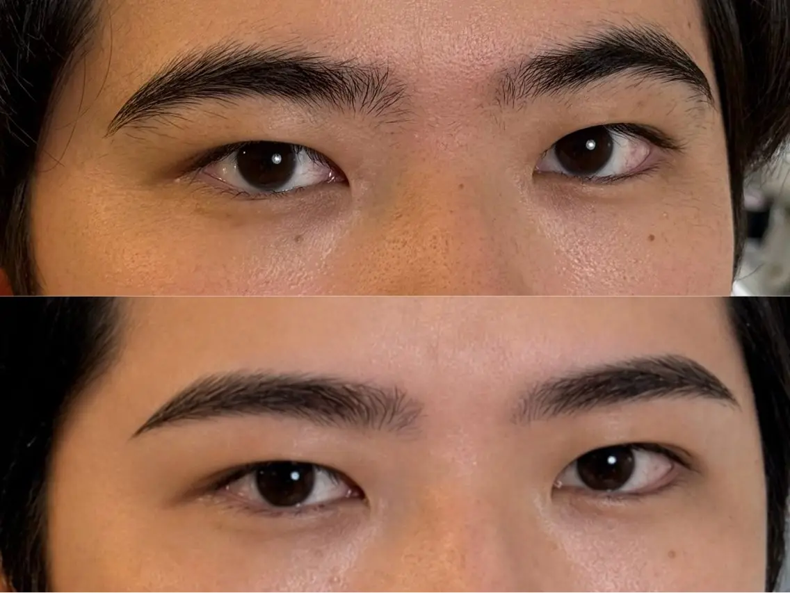 メンズナチュラル眉毛スタイリング¥6,770→¥4,000【平日限定・撮影SNS掲載OKな方】の写真
