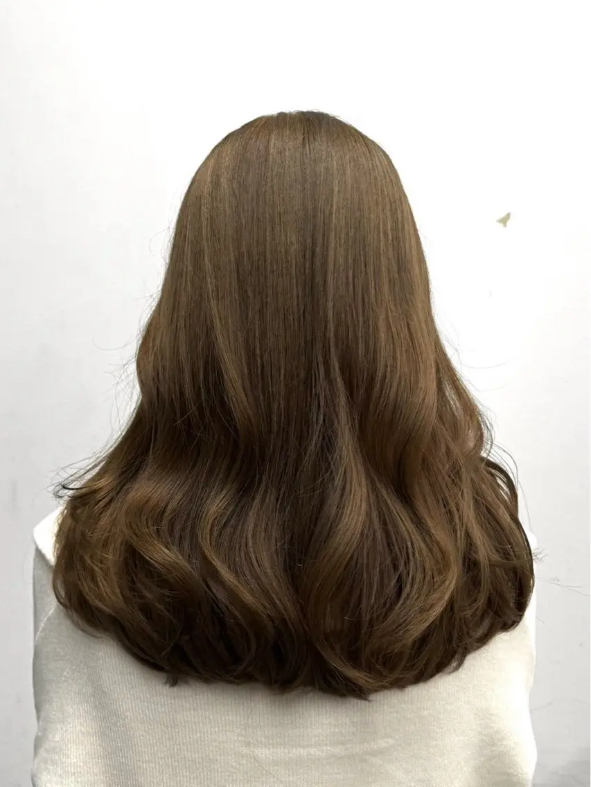 ロング カラー ✩*Ayane*✩ うる艶カラー🫐のヘアスタイル