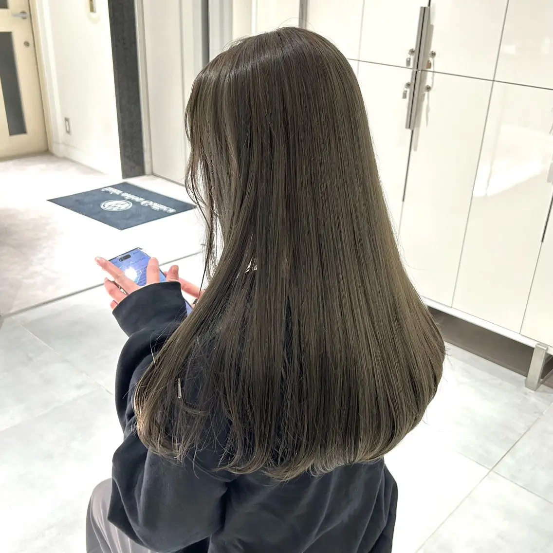 ロング カラー カット ヘアカラー 🧚つやさらhair 🧚manakaのヘアスタイル