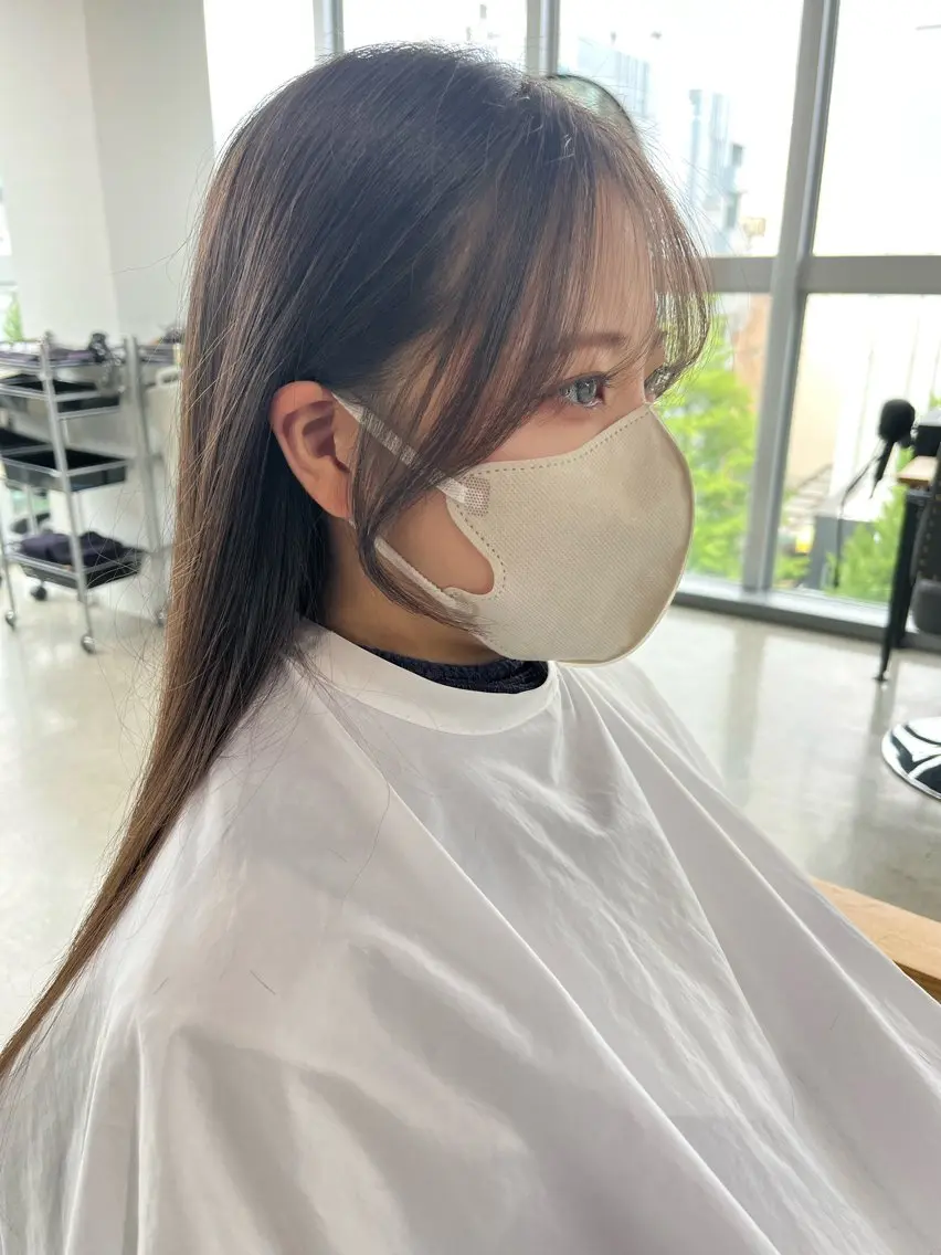 ✨韓国風カット✨シャンプーブロー込みの写真