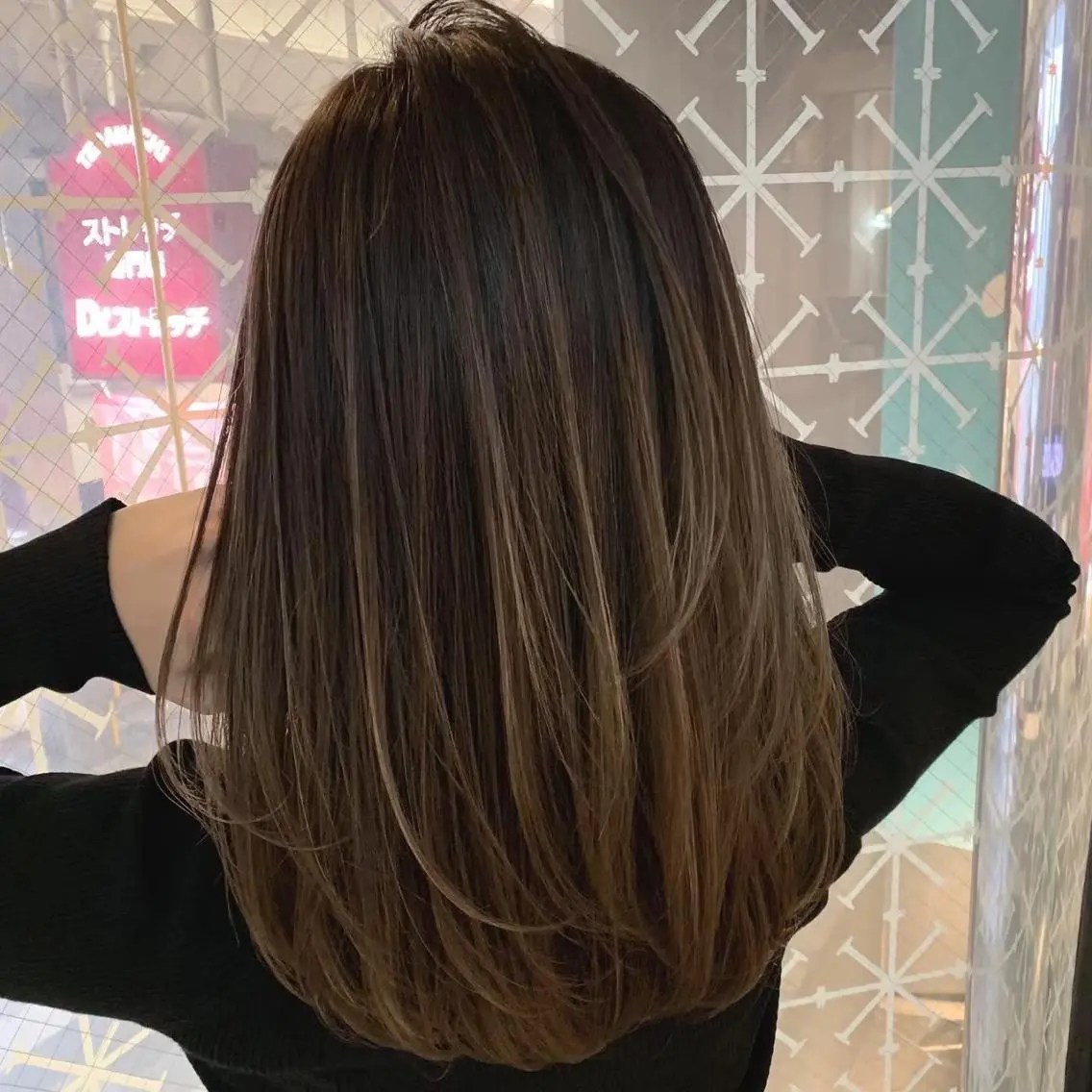 カラー 🌿レイヤー/ブリー チ/🌿JINのヘアスタイル
