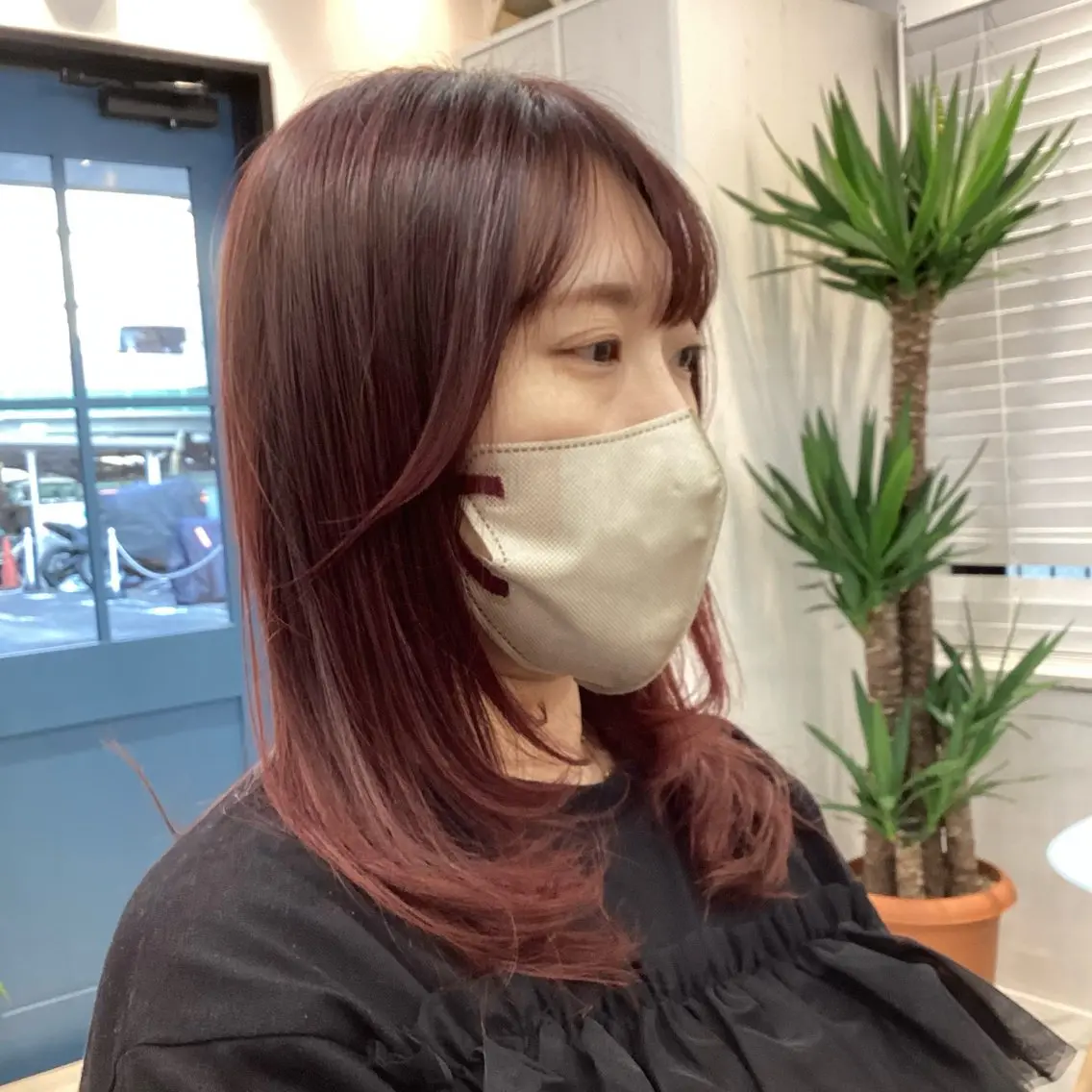 ミディアム a-o岡野 こやま しんぺいのヘアスタイル