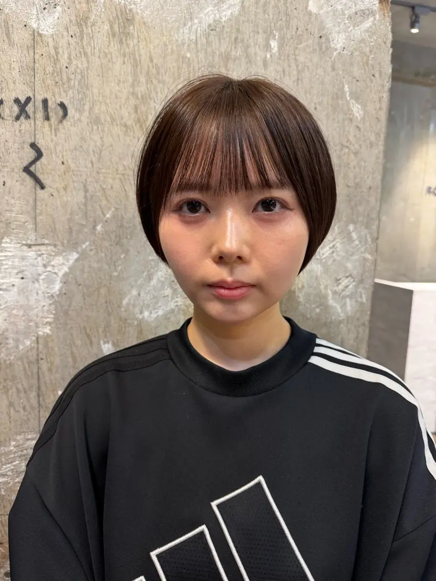 ショート ショートボブ ボブ ショートヘア 松井美樹/似合わせ ガーリー・韓国のヘアスタイル