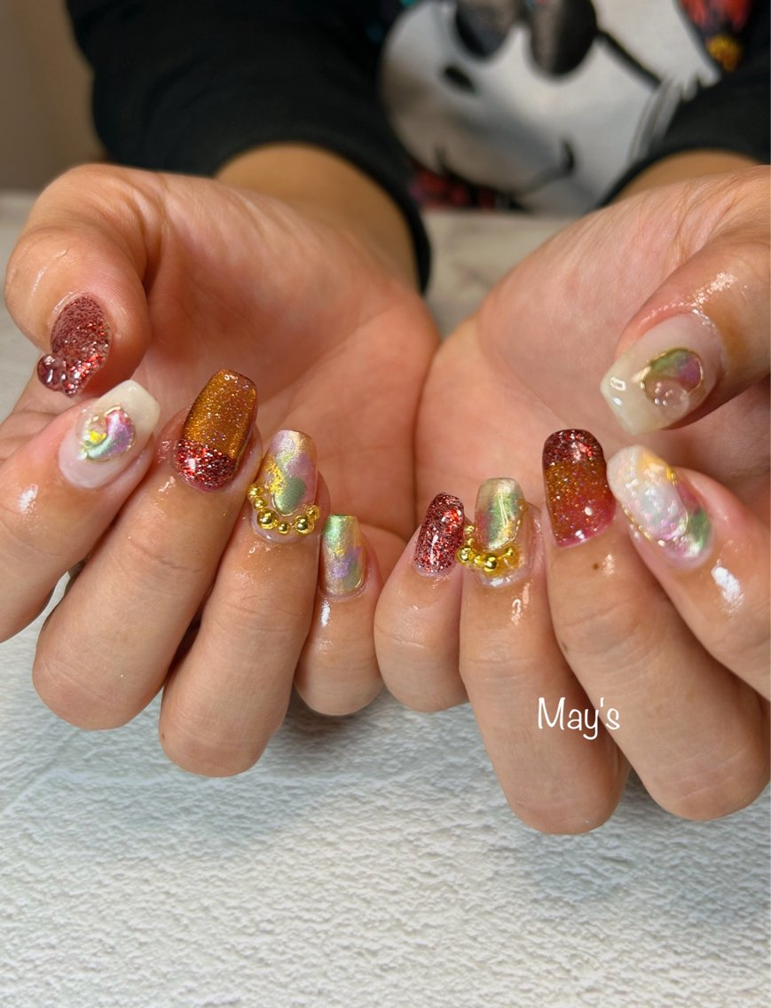 ネイル 持ち込み ハンドネイル nail salon May'sのネイルデザイン