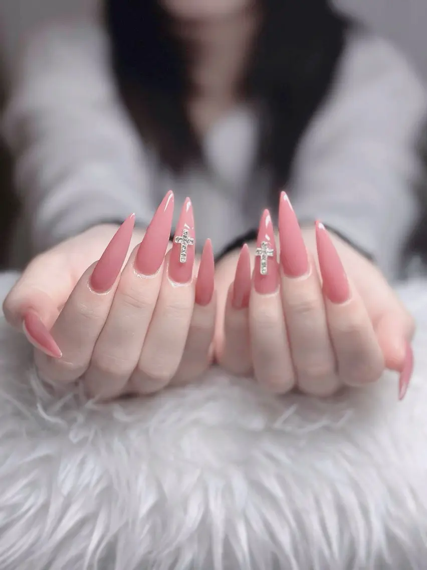 ネイル フレンチネイル ジェルネイル ガラスフレンチ ハロウィン ハート ハンドネイル H.baby Nail Salonのネイルデザイン