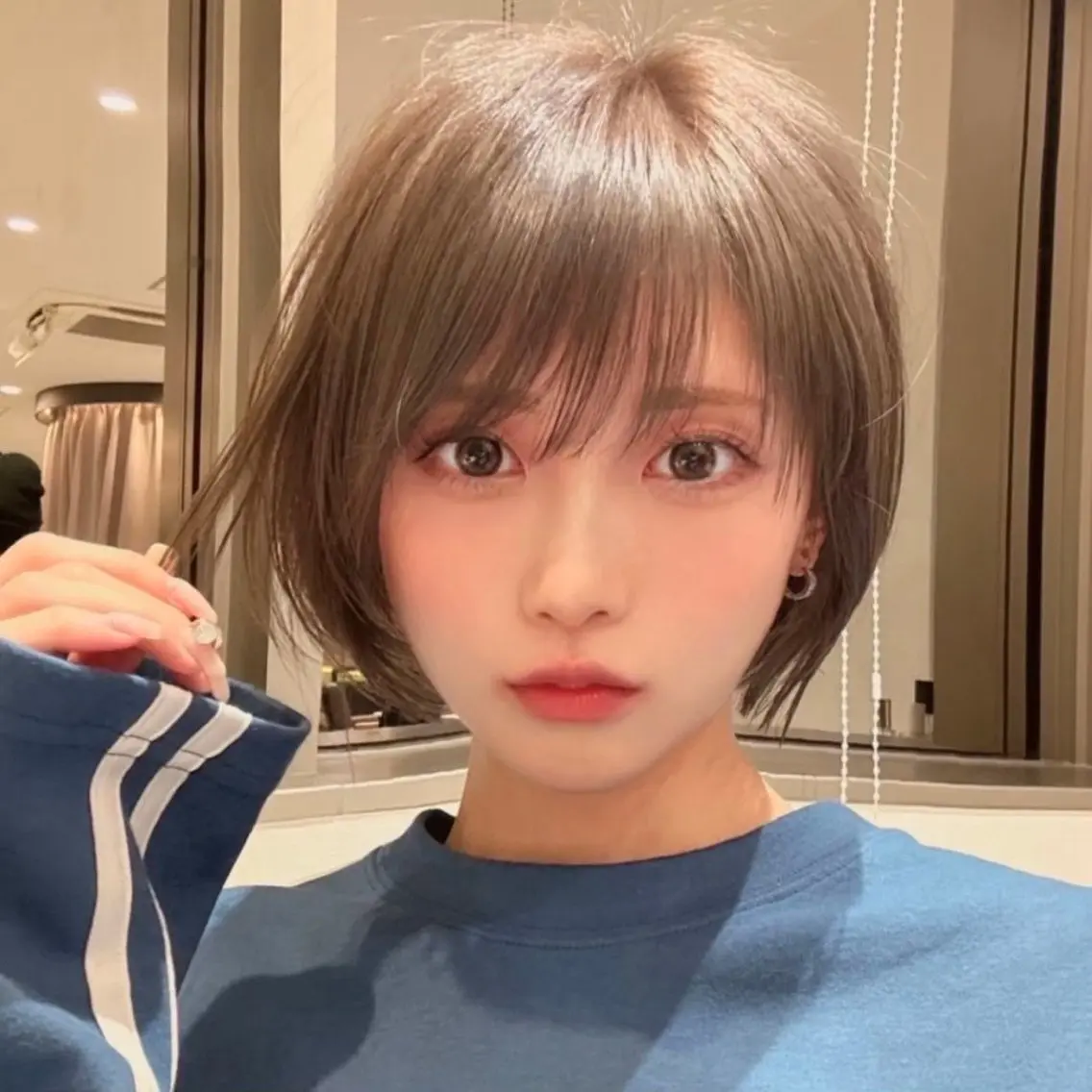 ショート 似合わせカット ショートヘア 《髪質改善✖️レイヤ ー🩶》ナオヤのヘアスタイル