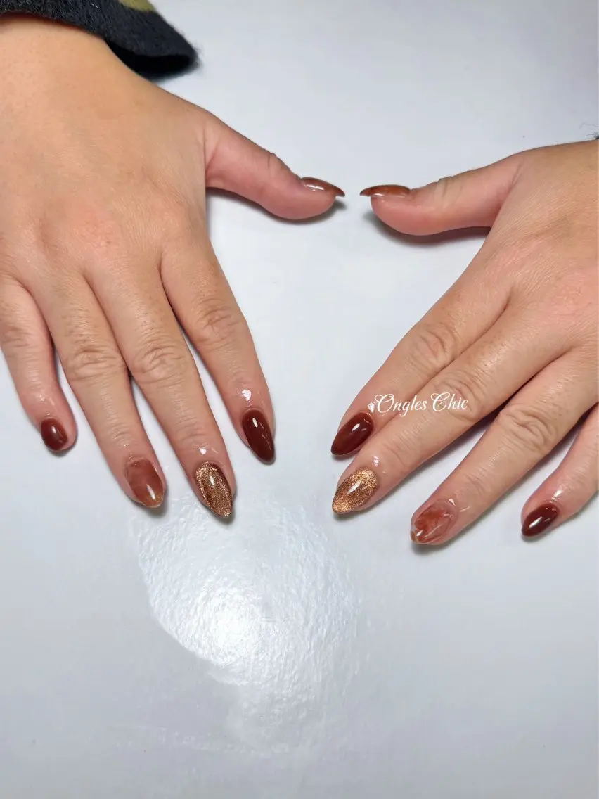 ネイル ハンドネイル ongles chicのネイルデザイン