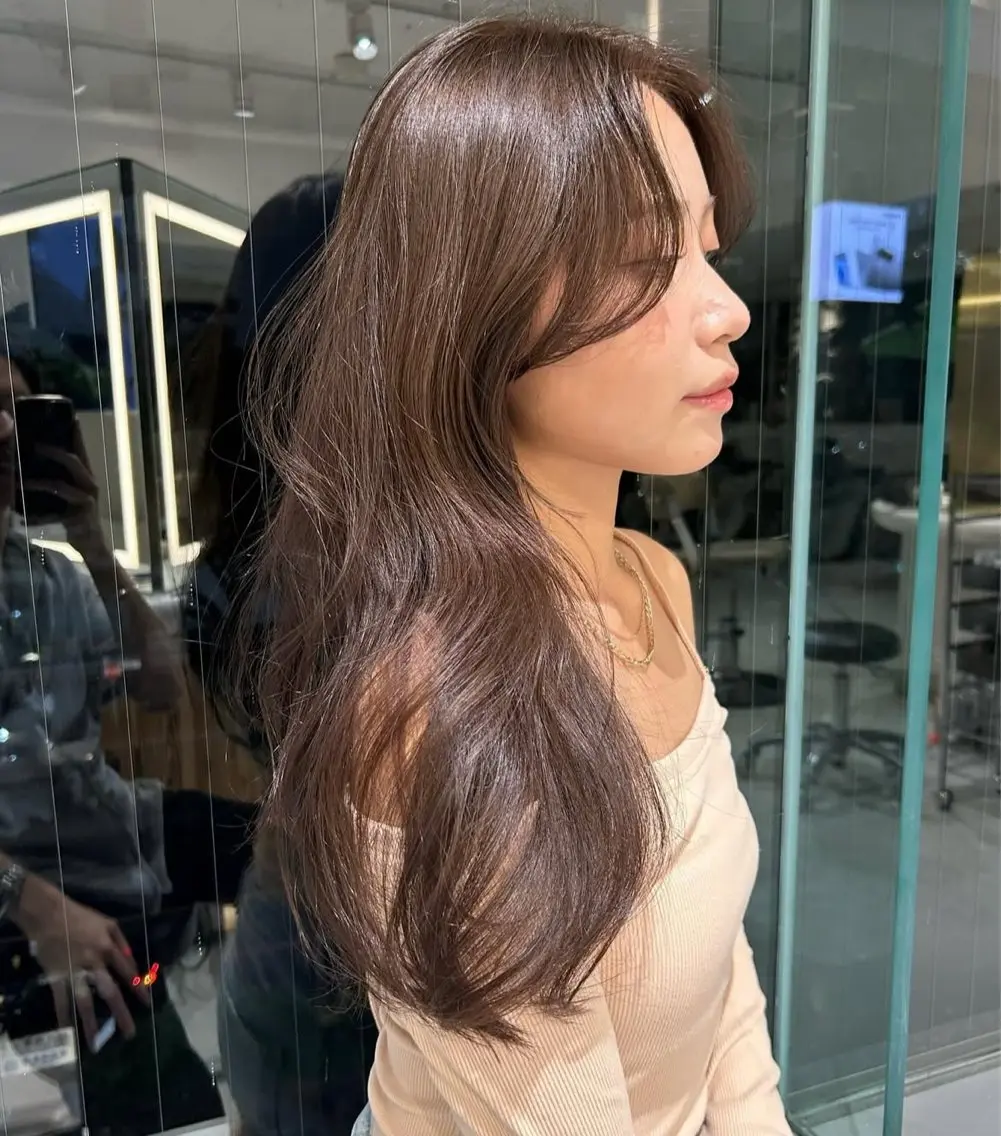 【🌸透明感抜群の美髪に🌸】カット&ダブルケアカラー&HITAトリートメント🫧の写真