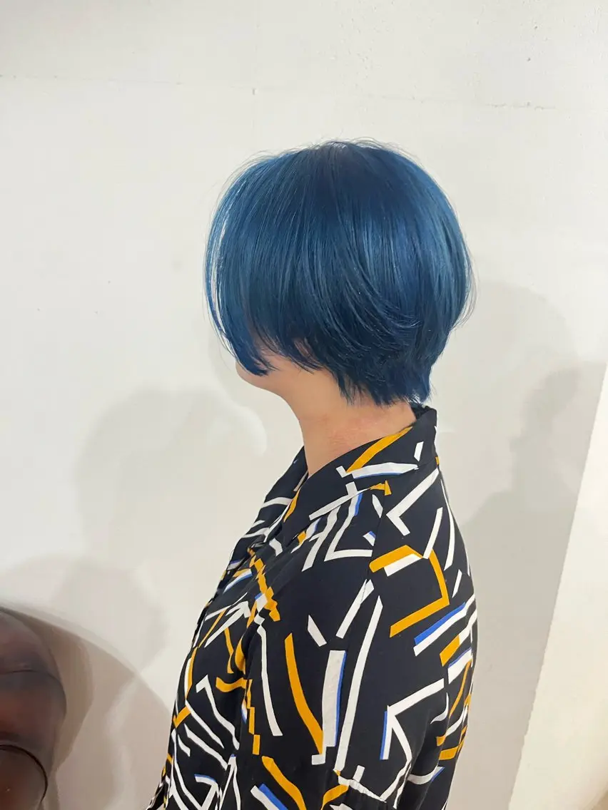 ショート カラー カット ヘアカラー トリートメント 🩵DAICHI /デザイン特化🩵のヘアスタイル