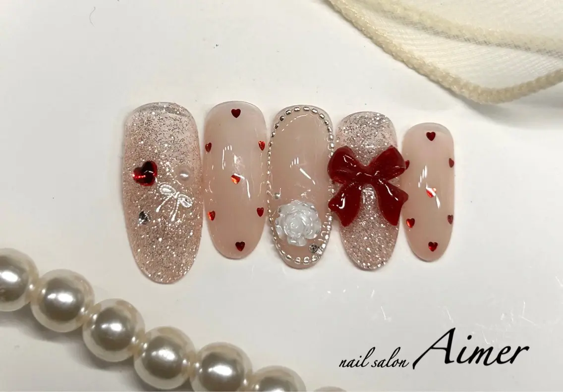 ネイル ハンドネイル nail salon Aimerのネイルデザイン