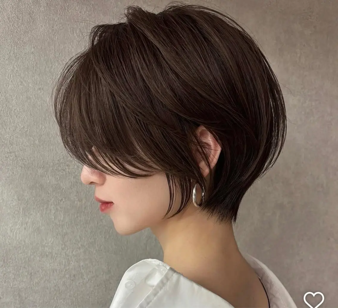 ショート ‎💚似合わせカット 🎀💚 ちえのヘアスタイル