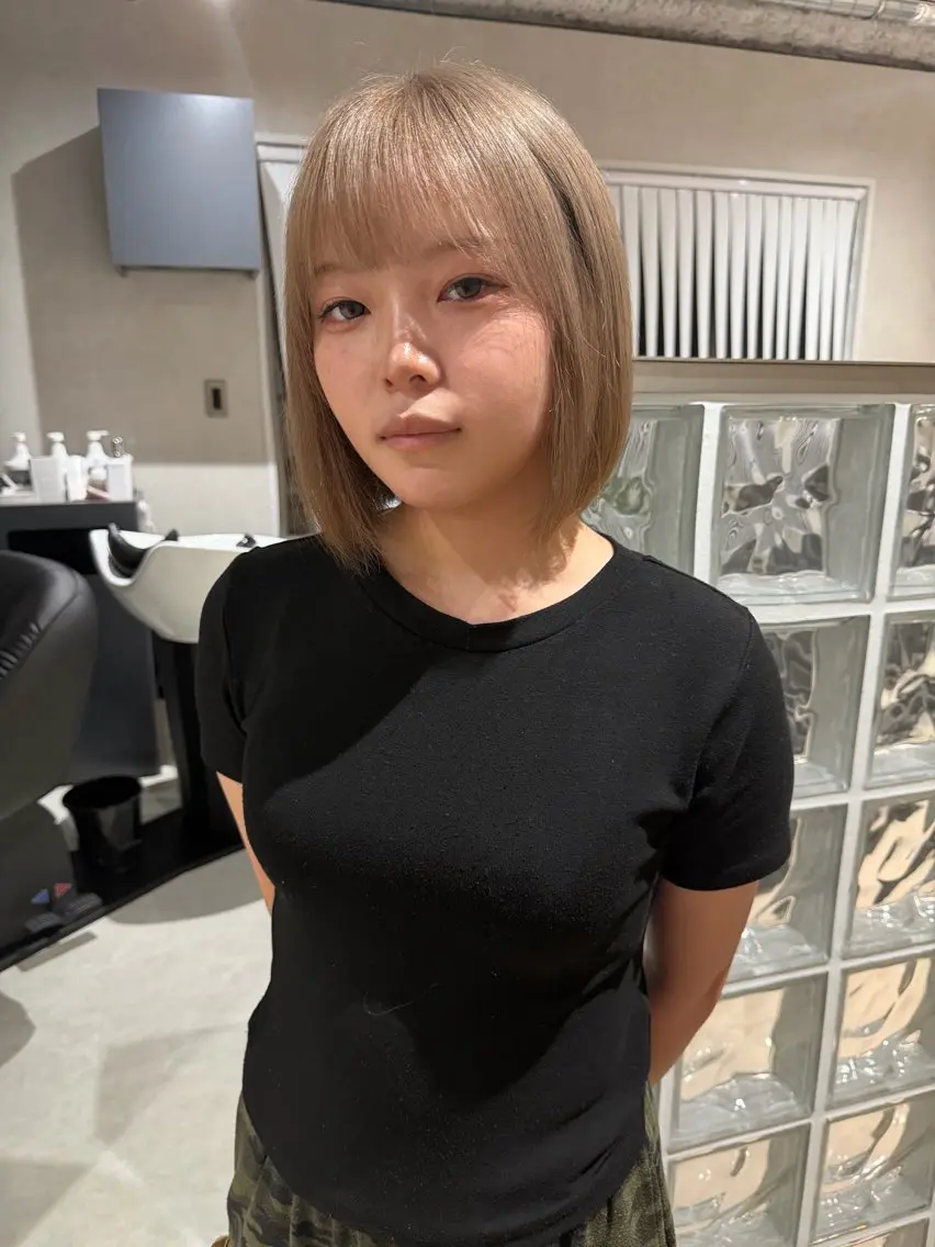ショート hirano harukaのヘアスタイル